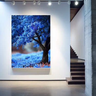 Blue Tree Canvas
